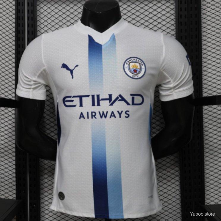 Camiseta de fútbol Manchester City 2026/27 VISITANTE MANGA CORTA VERSION JUGADOR